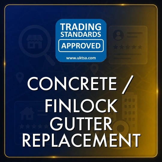 Concrete/finlock Gutter Replacement