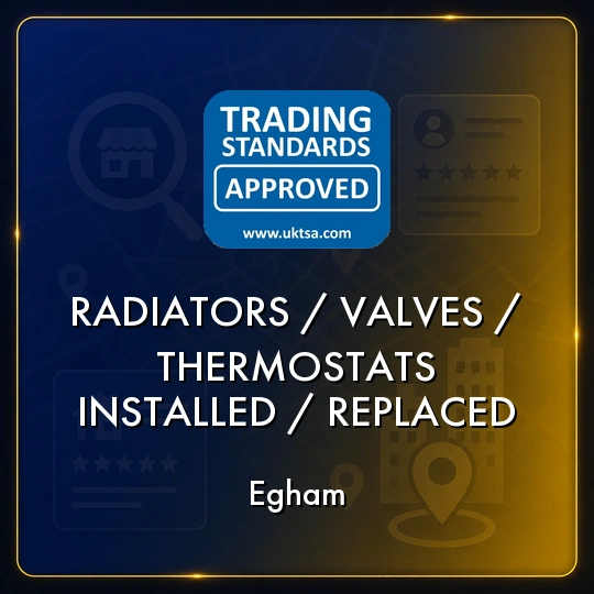 Radiators/valves/thermostats